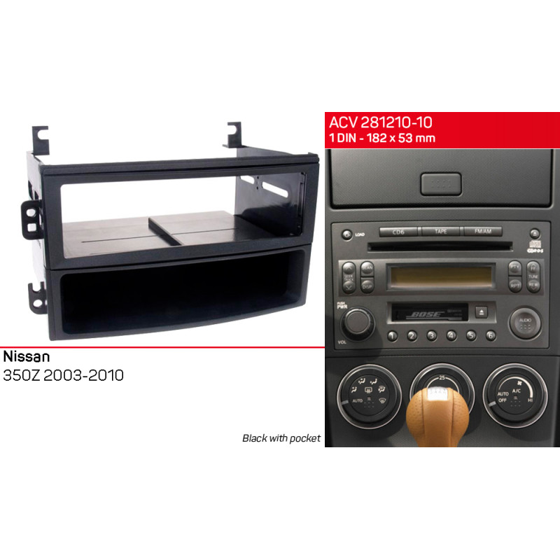 Ramka przejściowa do Nissan 350Z ACV 281210-10
