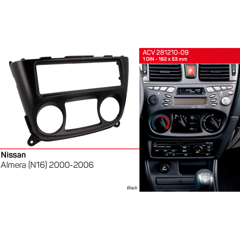 Übergangsrahmen für Nissan Almera (ACV 281210-09)