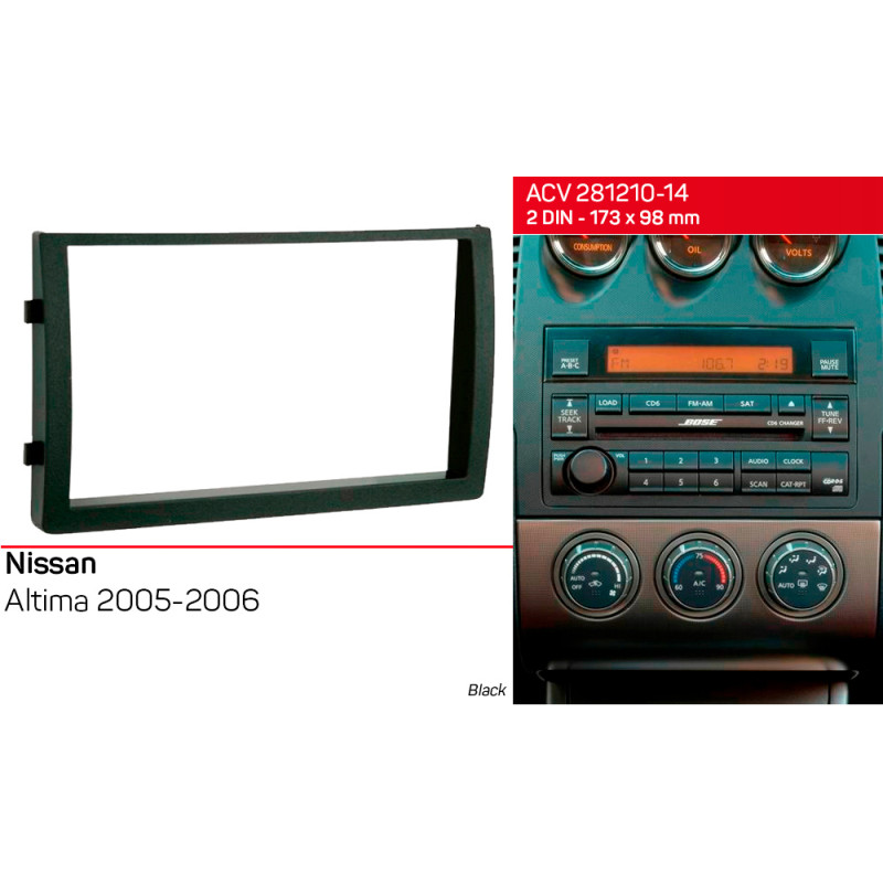 Ramka przejściowa do Nissan Altima (kod ACV281210-14)
