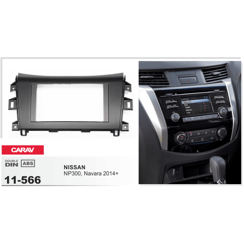 Adapter frame for Nissan Navara, NP300, Frontier Carav 11-566