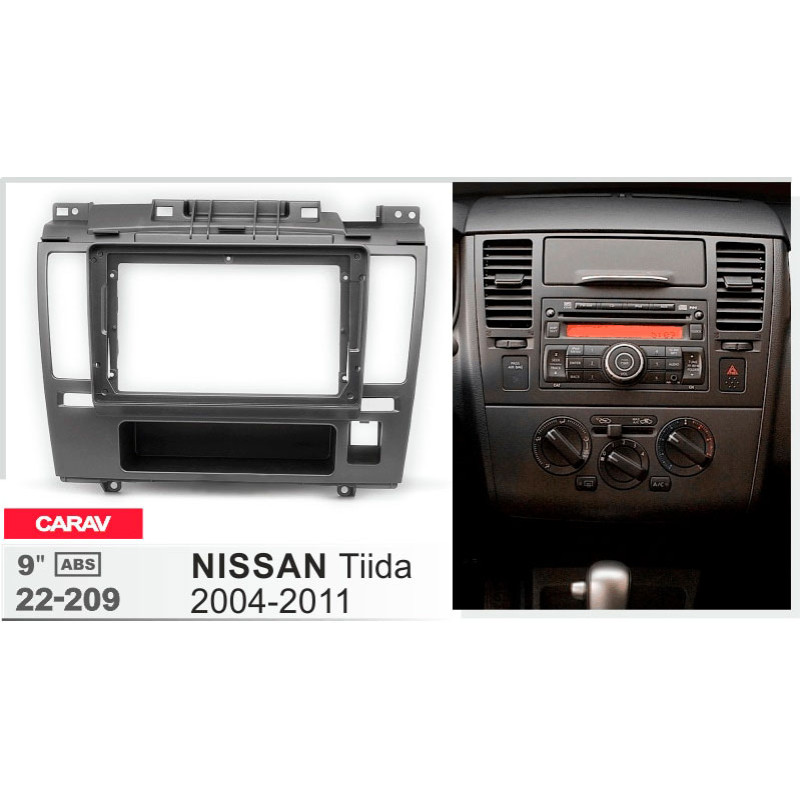 Adapter frame for Nissan Tiida, Versa Carav 22-209