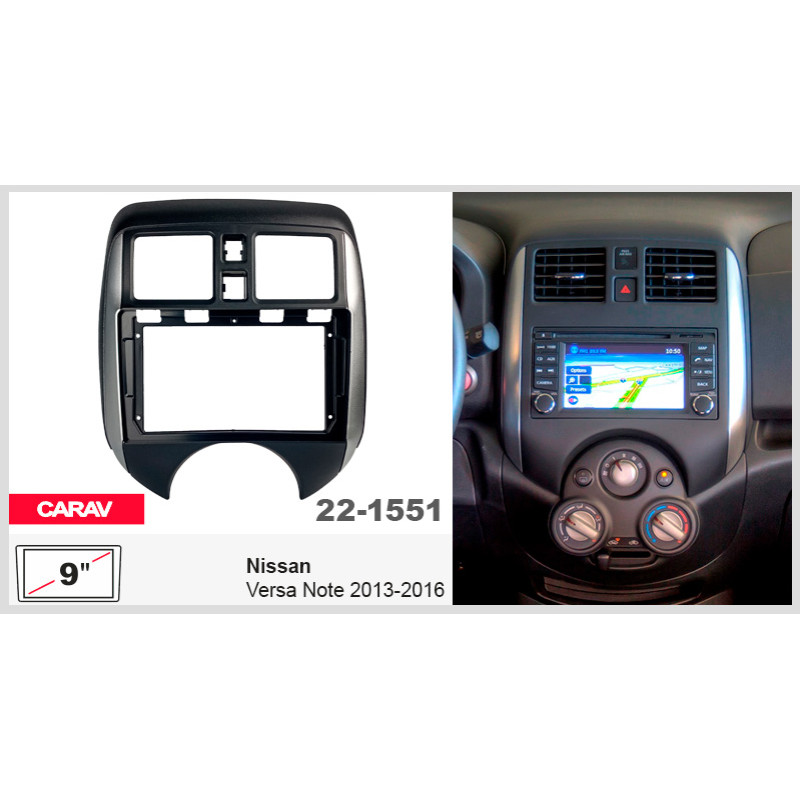Přechodová lišta pro Nissan Versa Note Caravan 22-1551