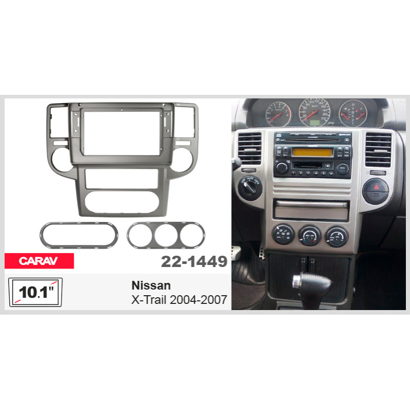 Estructura de transición para Nissan X-Trail Caravan 22-1449