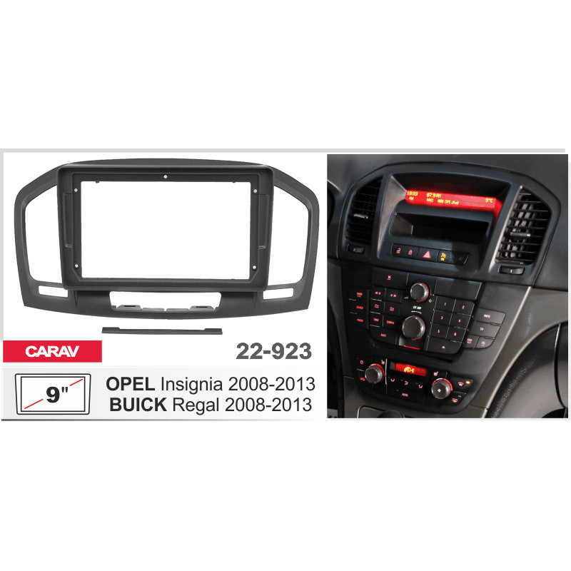 Adapter frame for Opel Insignia, Buick Regal Carav 22-923