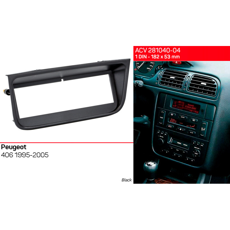 Adapter frame for Peugeot 406 ACV 281040-04