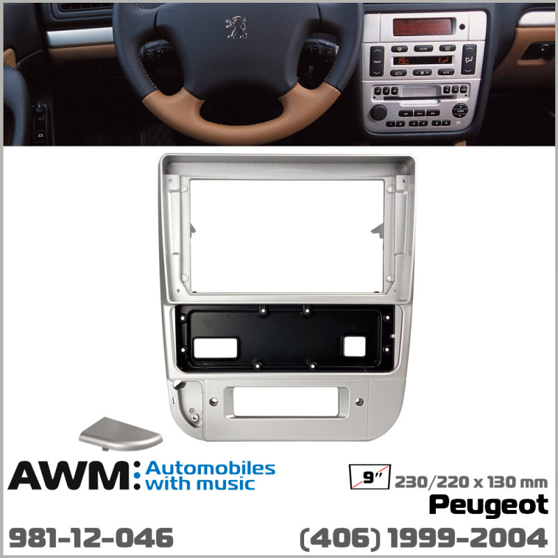 Adapter frame for Peugeot 406 AWM 981-12-046