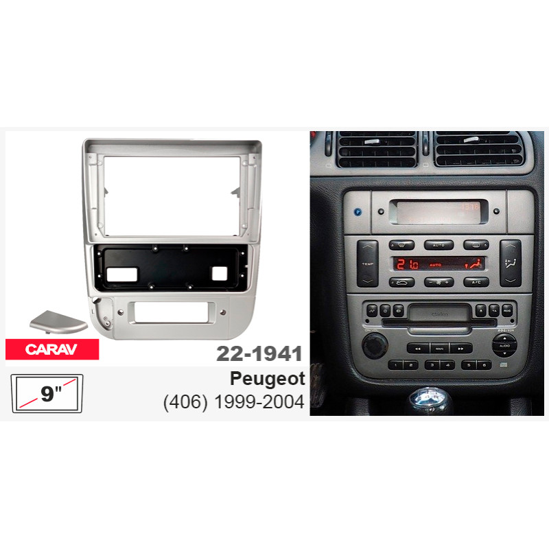 Adapter frame for Peugeot 406 Carav 22-1941