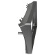 Adapter frame for Peugeot 407 Carav 22-1448