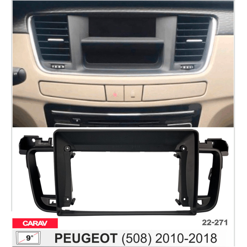 Adapter frame for Peugeot 508  Carav 22-271