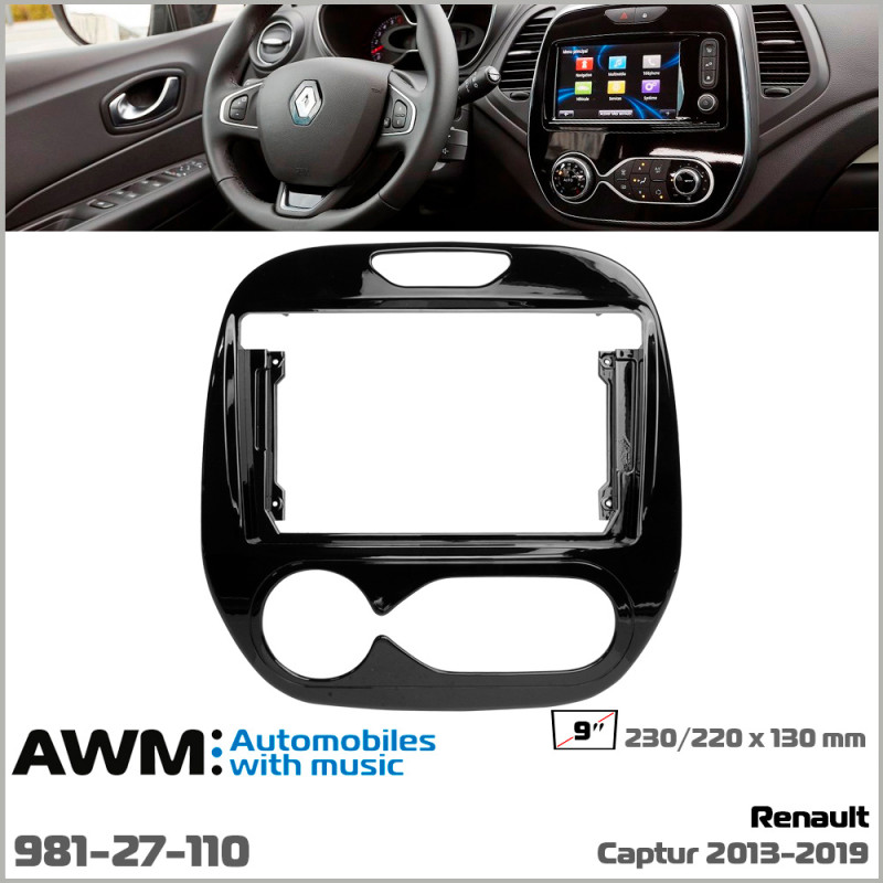Adapter frame for Renault Captur AWM 981-27-110
