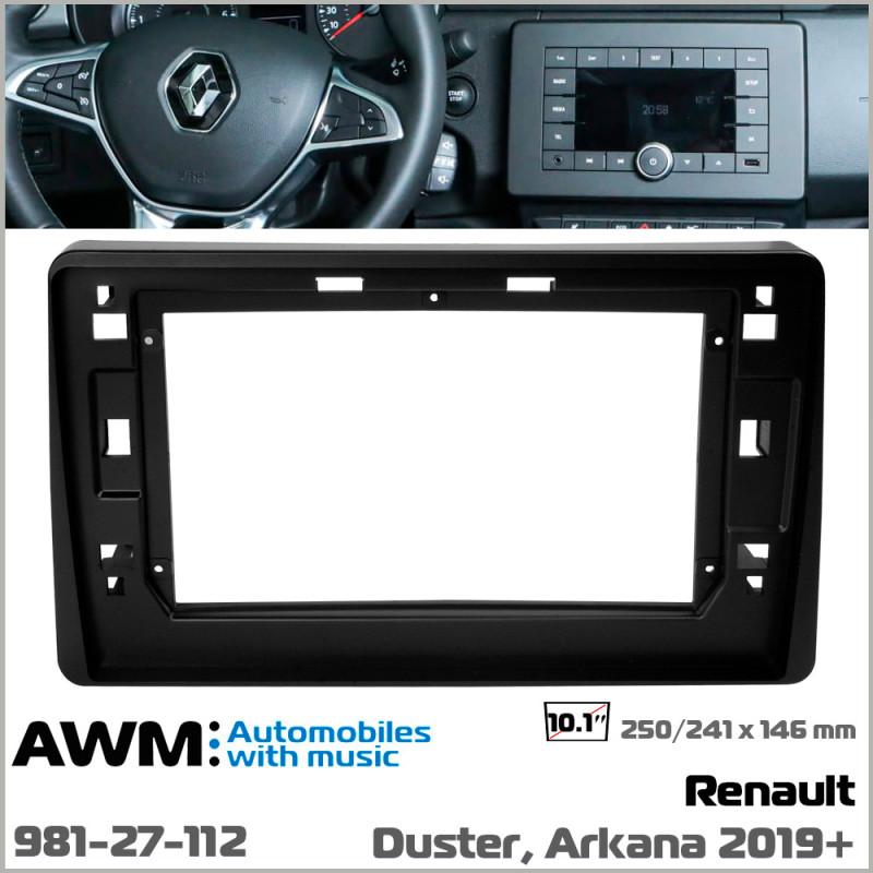 Ramka przejściowa do Renault Duster, Arkana (AWM 981-27-112)