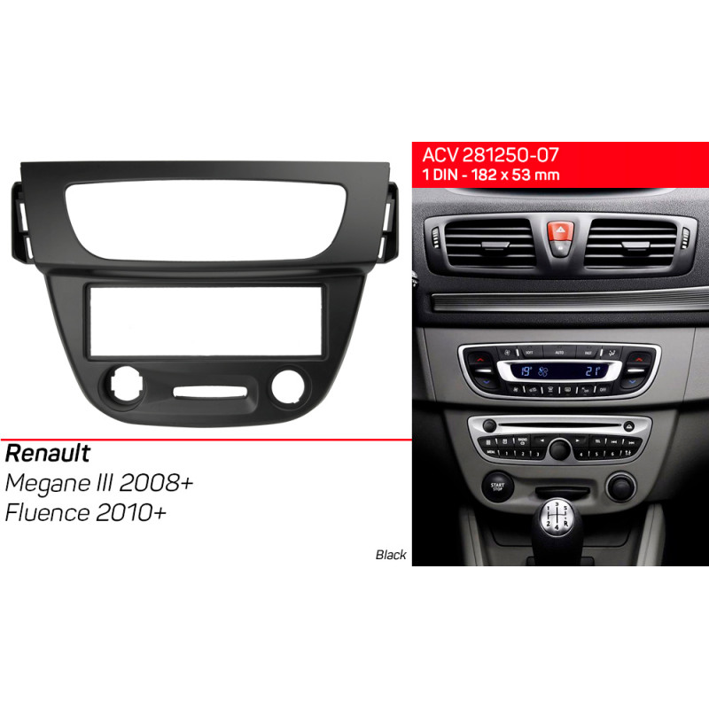 Ramka przejściowa do Renault Megane, Fluence ACV 281250-07