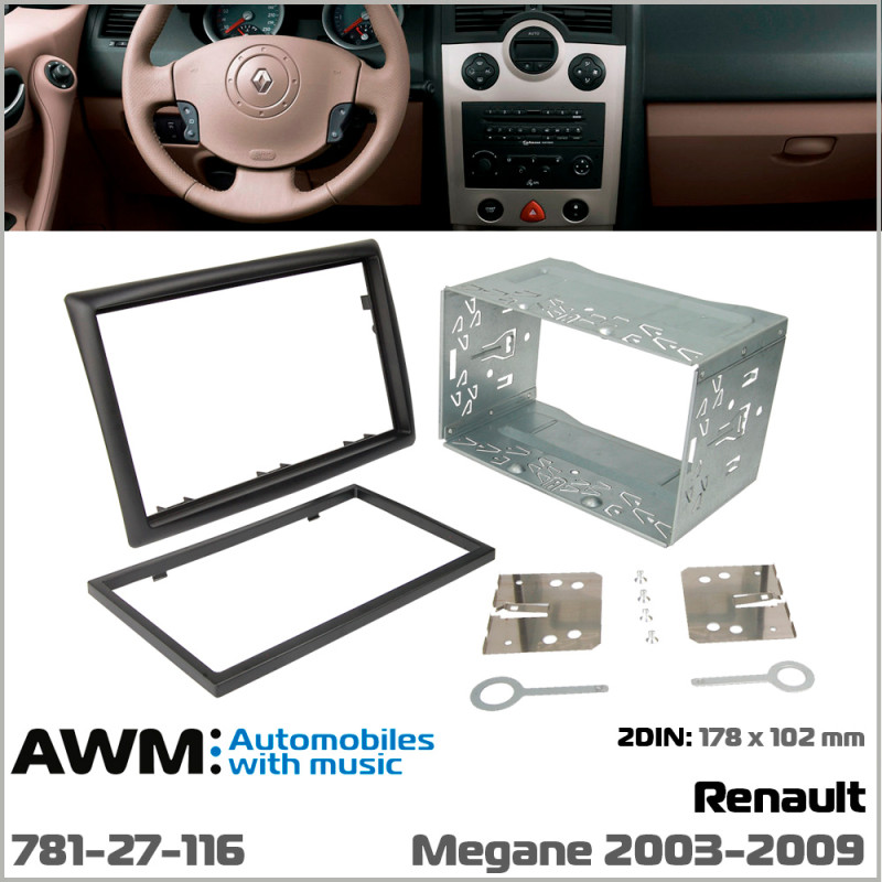 Ramka przejściowa do Renault Megane II AWM 781-27-116