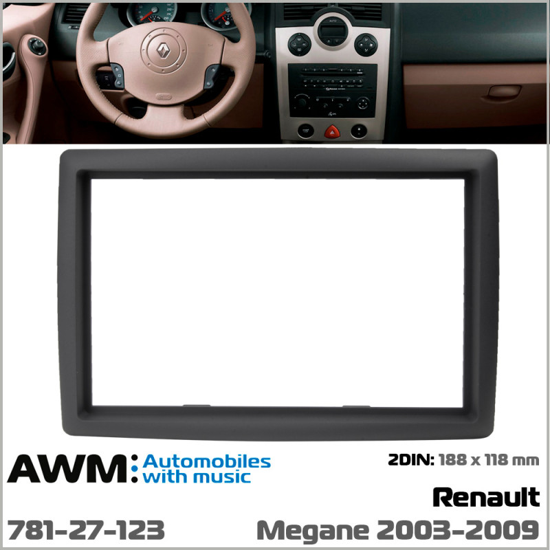 Přechodová rámeček pro Renault Megane II AWM 781-27-123