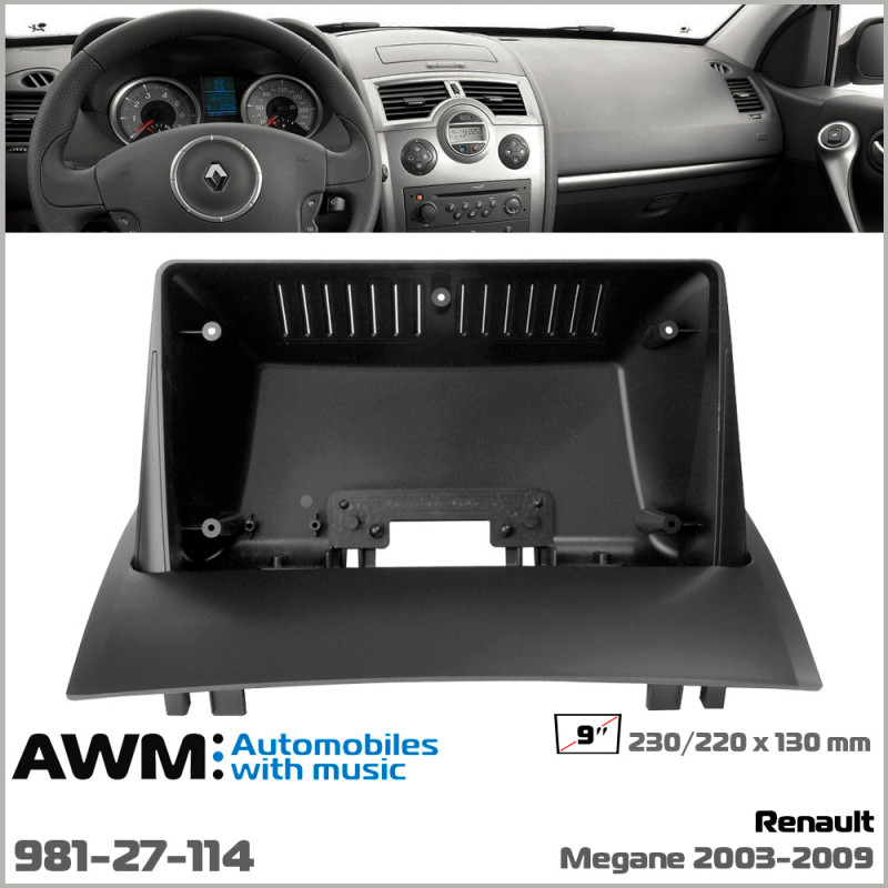 Přechodová ráma pro Renault Megane II AWM (981-27-114)