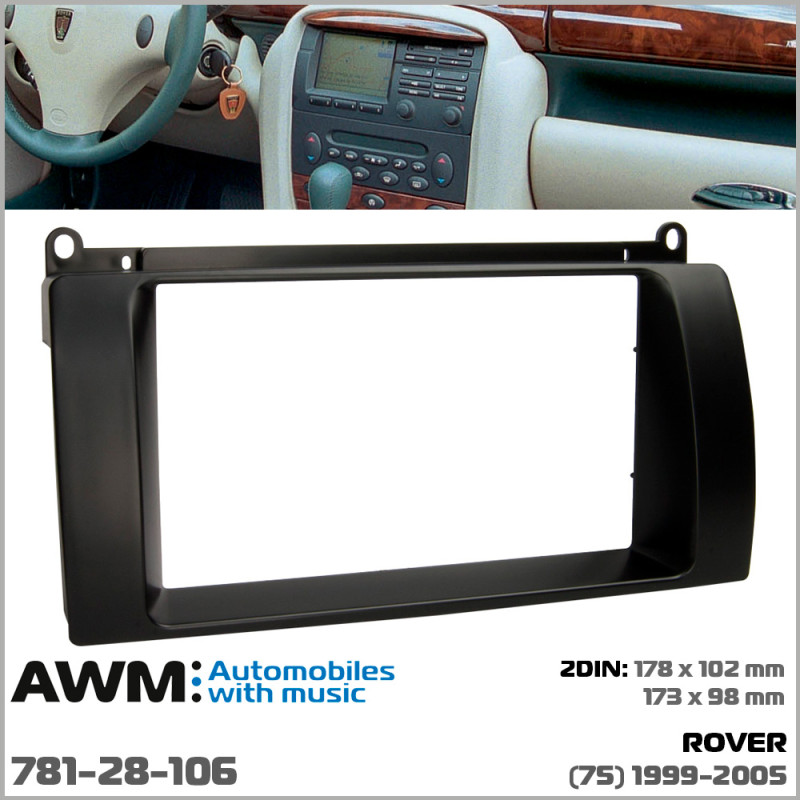 Přechodová rámeček pro Rover 75 AWM 781-28-106
