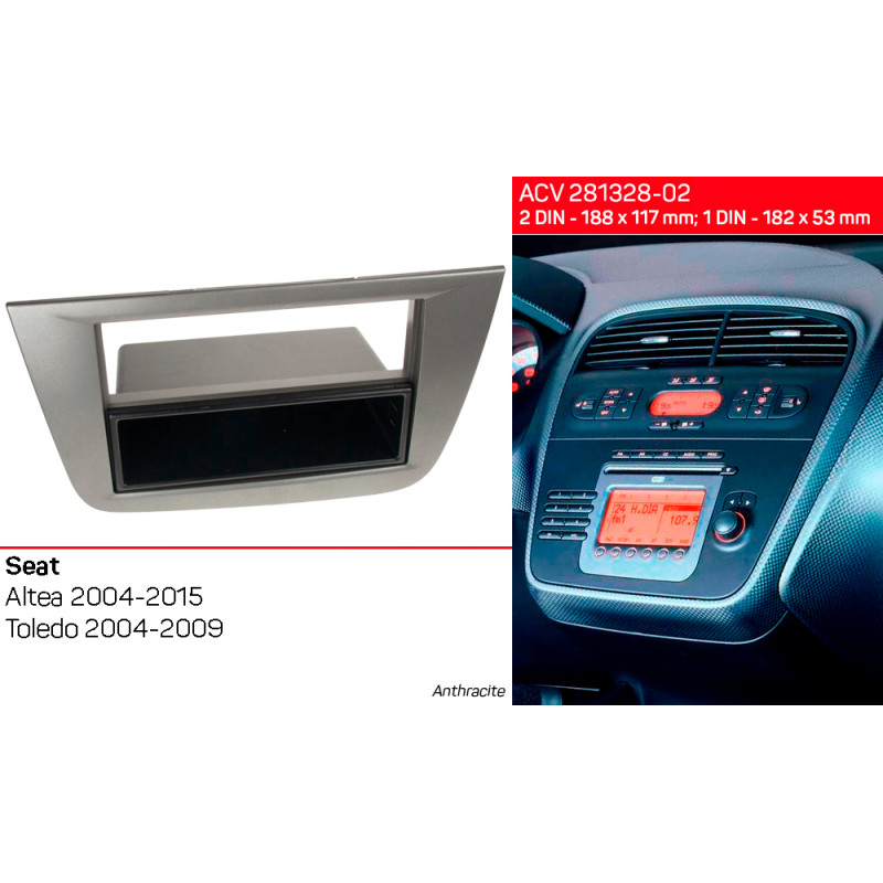 Ramka przejściowa do Seat Altea, Toledo ACV 281328-02