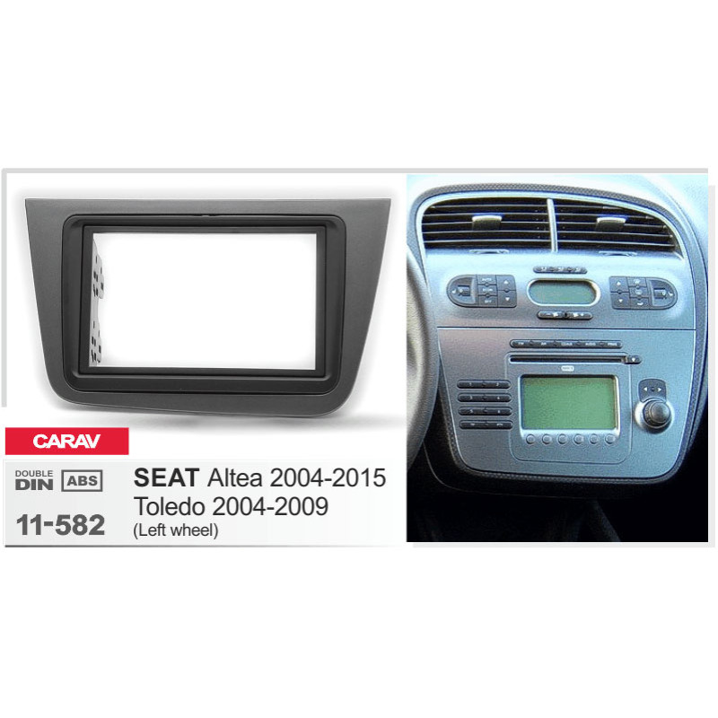 Adapter frame for Seat Altea, Toledo Carav 11-582