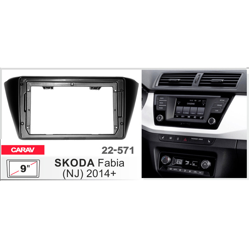 Přechodová ráma pro Škodu Fabia Combi (22-571)