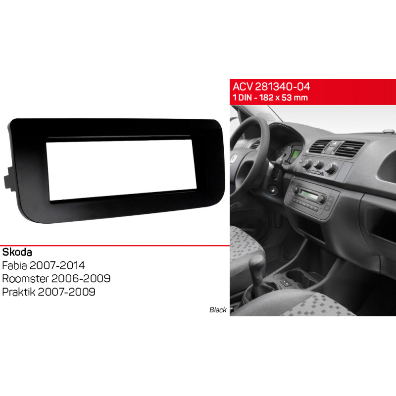 Ramka przejściowa do Škody Fabia, Roomster, Octavia Combi ACV 281340-04