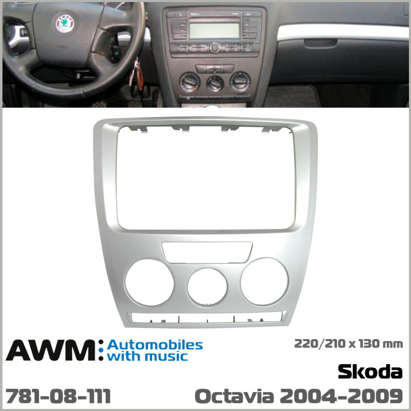 Adapter frame for Skoda Octavia AWM 781-08-111