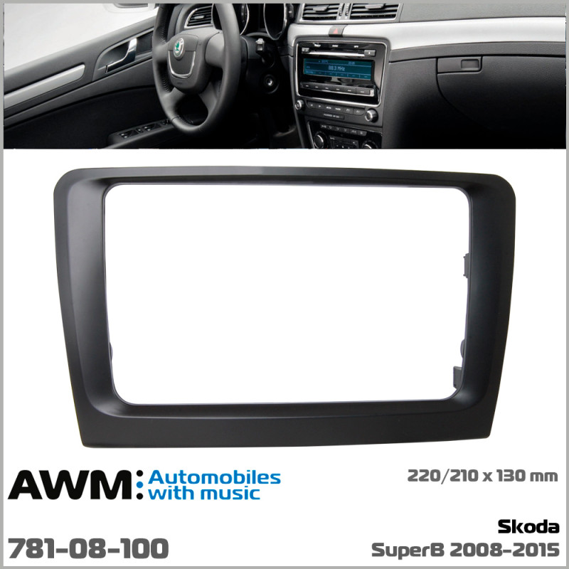 Adapter frame for Skoda SuperB AWM 781-08-100