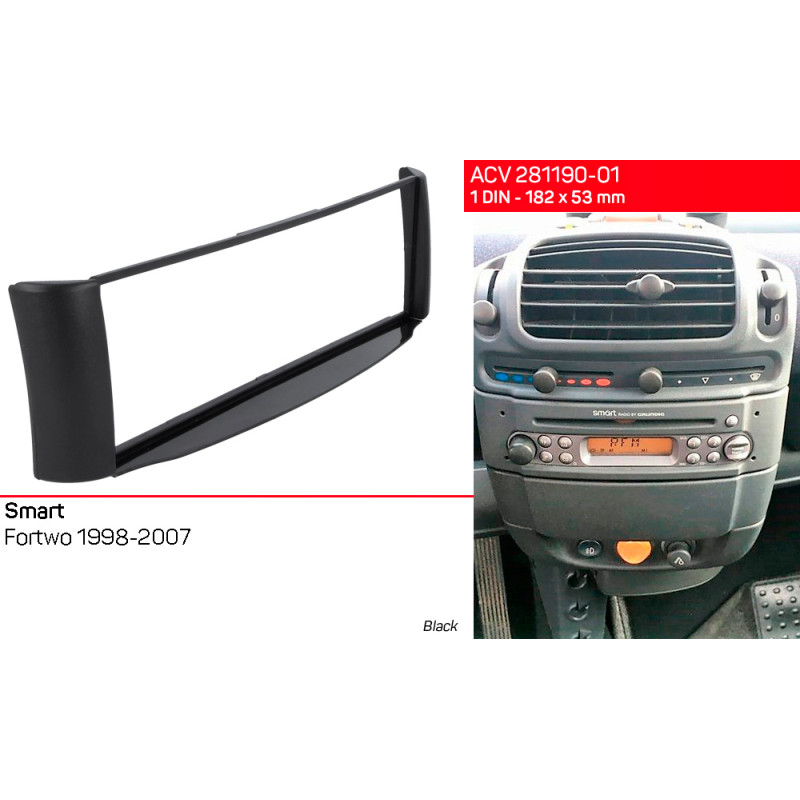Ramka przejściowa do Smart ForTwo ACV 281190-01