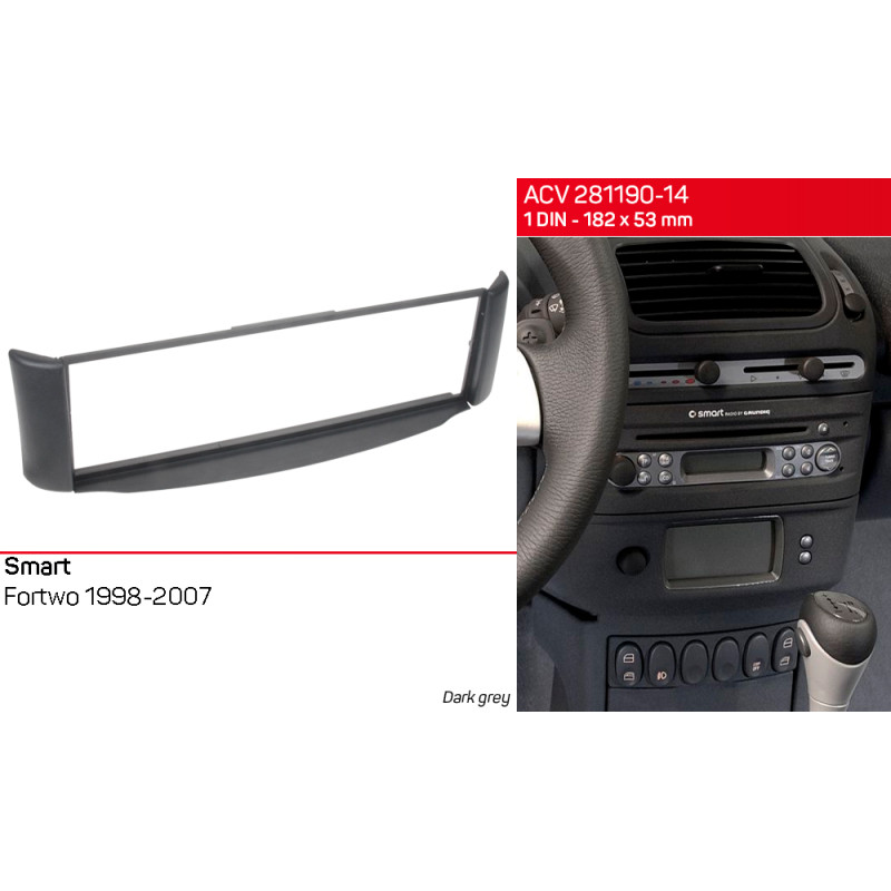 Ramka przejściowa do Smart ForTwo ACV 281190-14