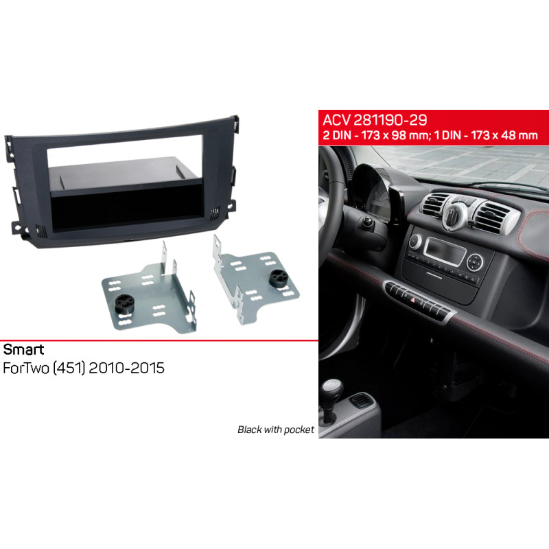 Ramka przejściowa do Smart ForTwo ACV 281190-29
