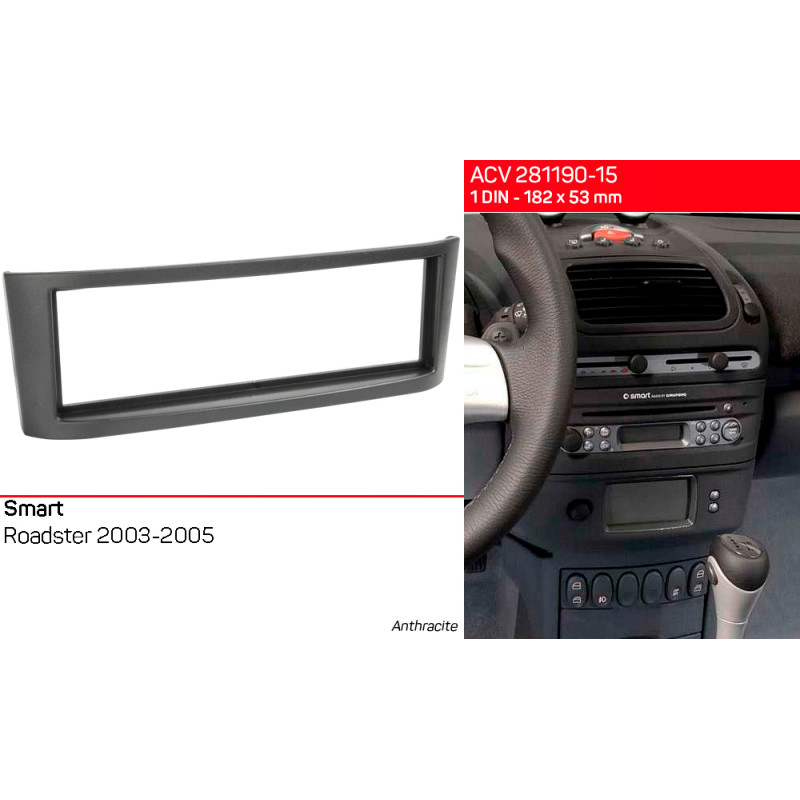 Ramka przejściowa do Smart Roadster ACV 281190-15