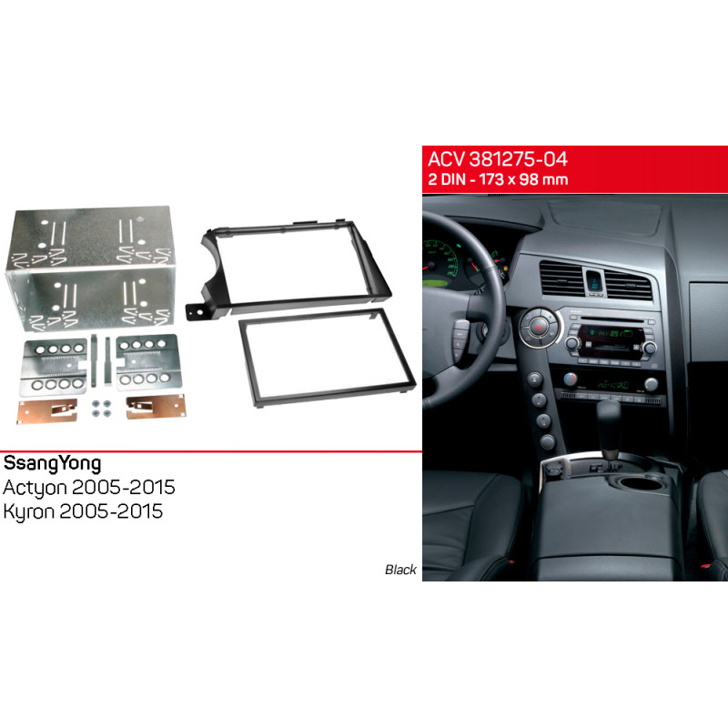 Adapter frame for SsangYong Actyon, Kyron ACV 381275-04