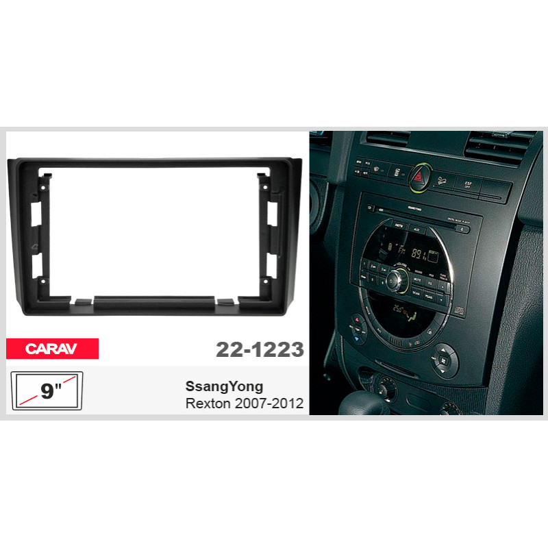 Adapter frame for SsangYong Rexton Carav 22-1223