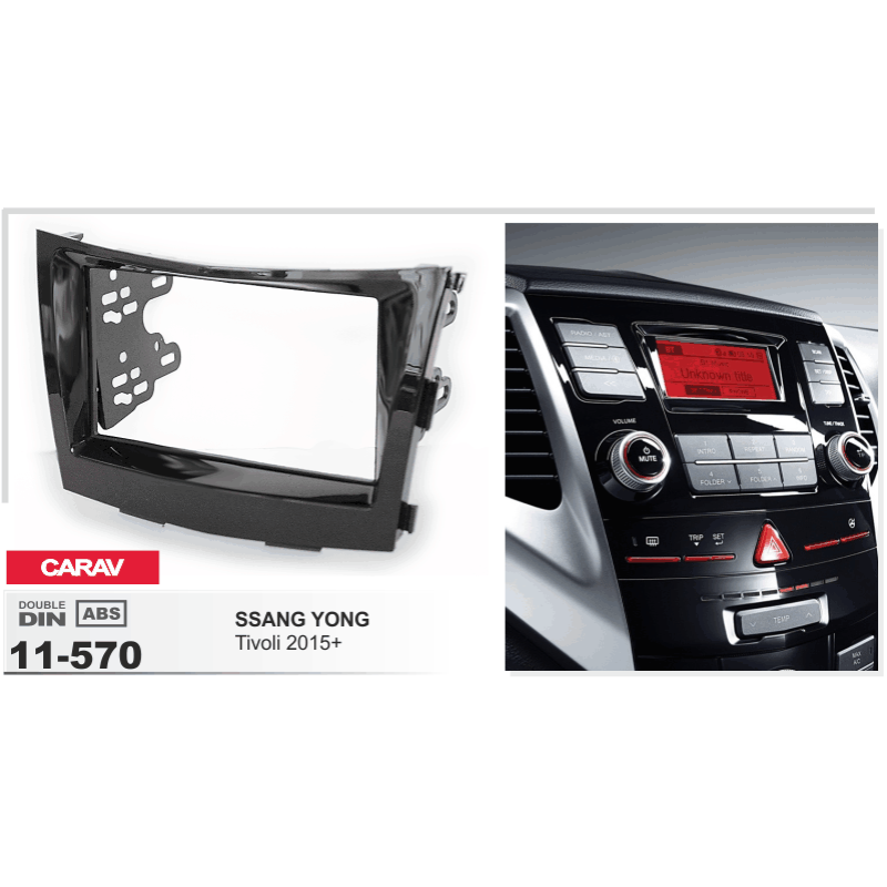 Adapter frame for SsangYong Tivoli Carav 11-570