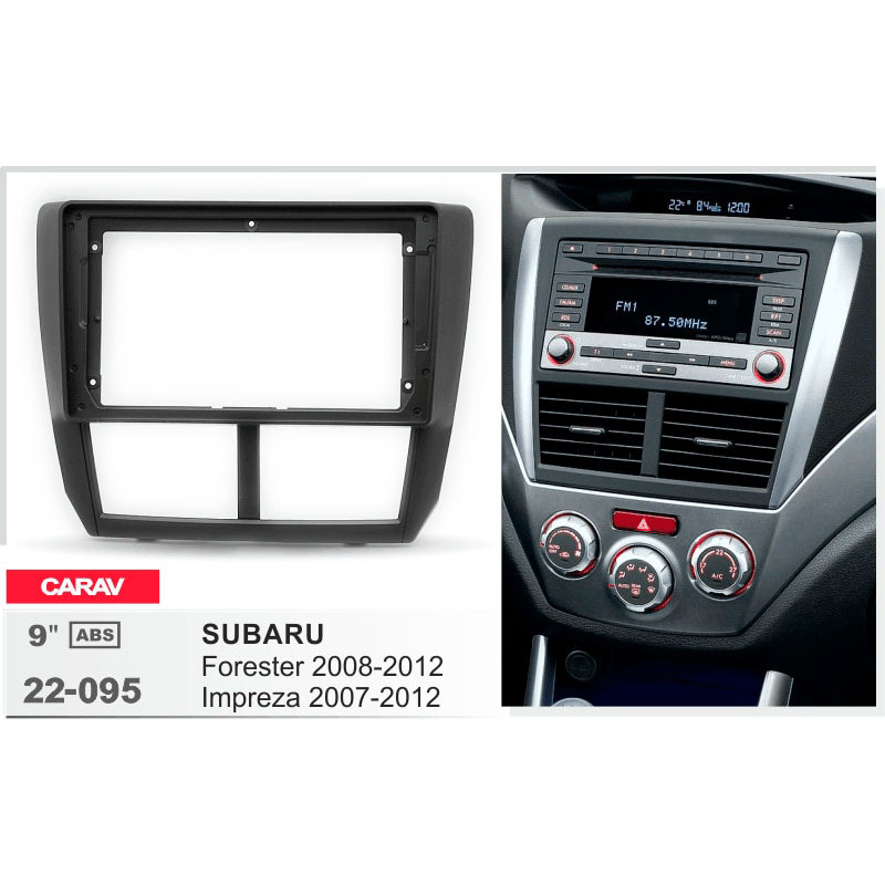 Adapter frame for Subaru Forester, Impreza Carav 22-095