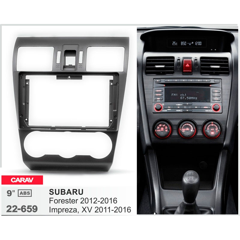 Adapter frame for Subaru Forester, Impreza, XV Carav 22-659