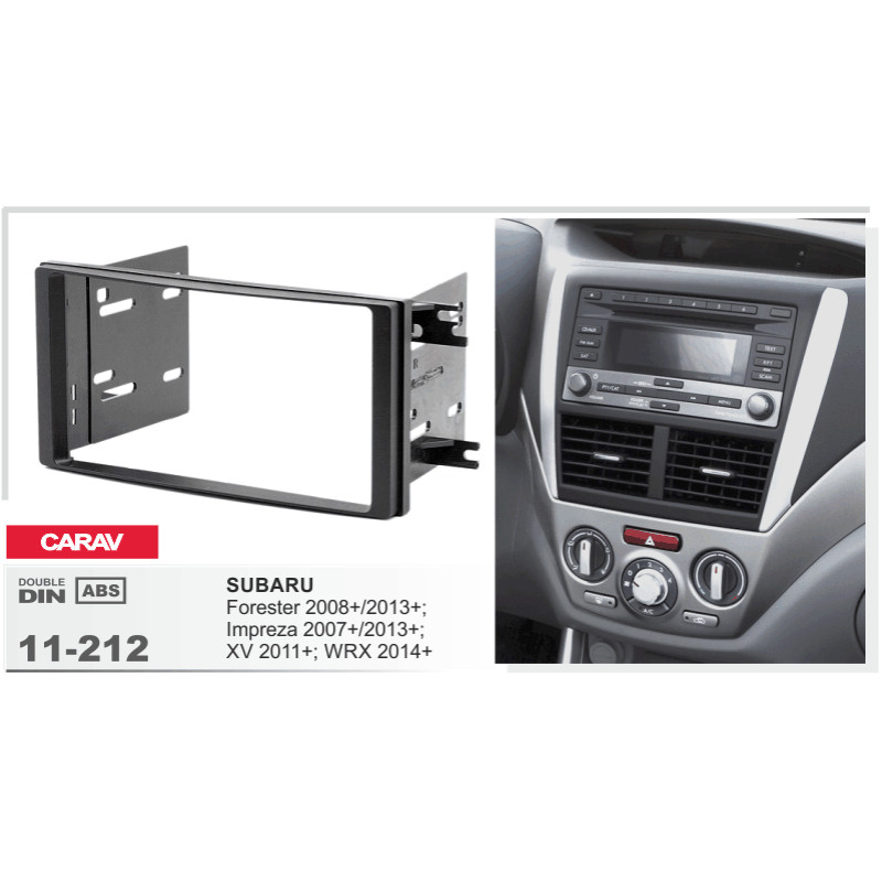 Adapter frame for Subaru Forester, Impreza, XV, WRX Carav 11-212