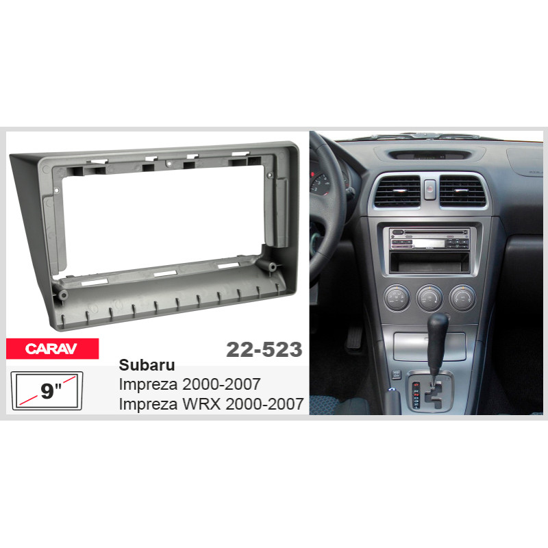 Adapter frame for Subaru Impreza, Impreza WRX Carav 22-523