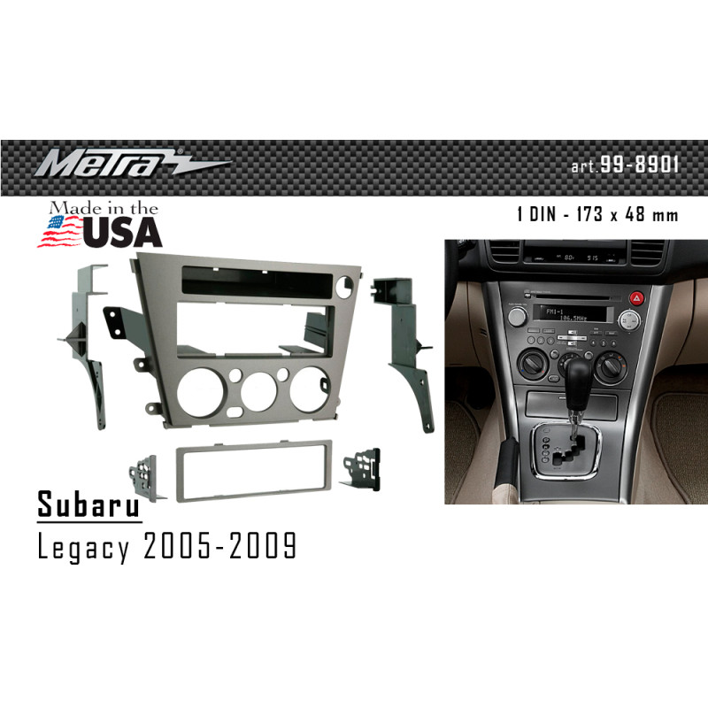 Přechodový rámeček pro Subaru Legacy Metra (99–8901)