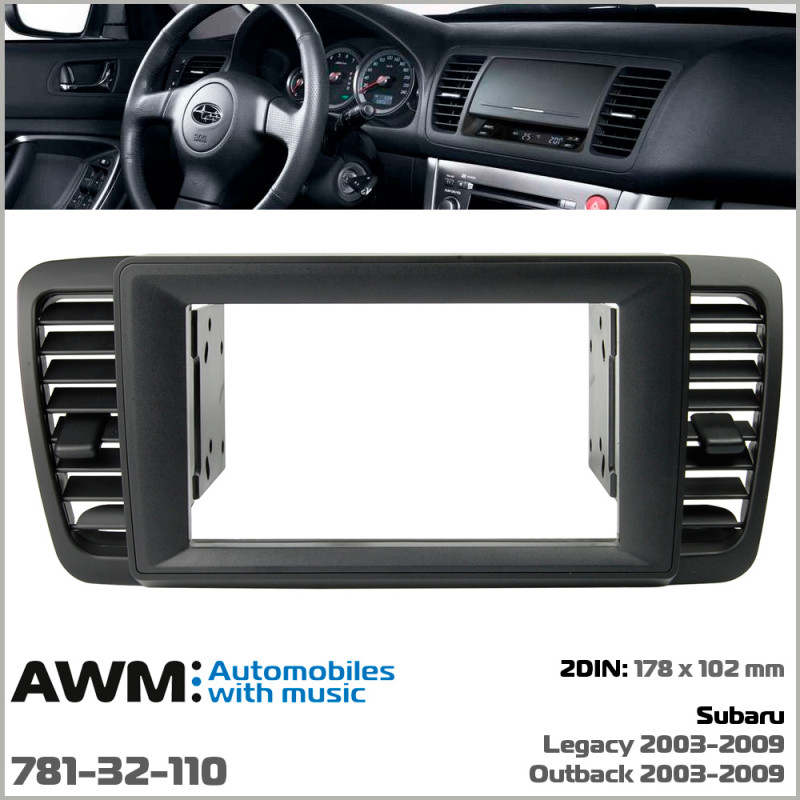 Adapter frame for Subaru Legacy, Outback AWM 781-32-110