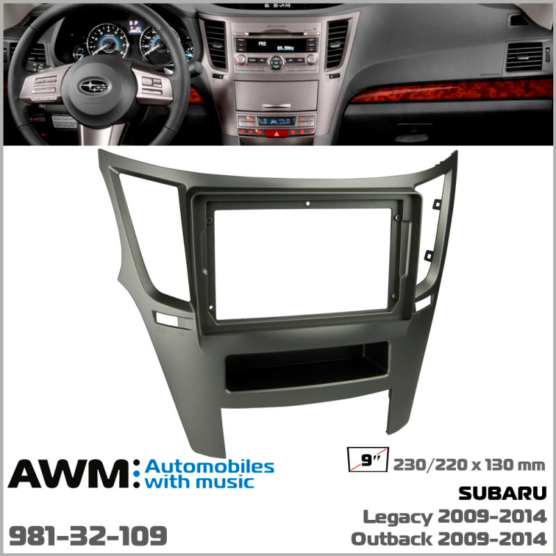 Adapter frame for Subaru Legacy, Outback AWM 981-32-109