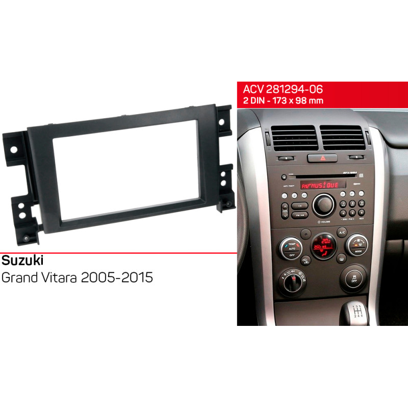 Adapter frame for Suzuki Grand Vitara ACV 281294-06