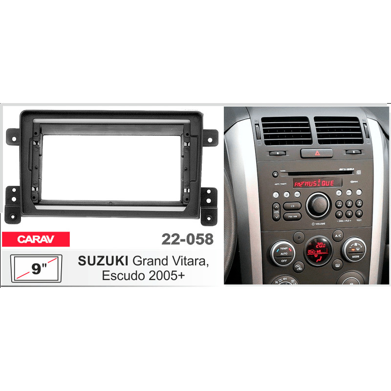 Přechodový rámeček pro Suzuki Grand Vitara Carav 22-058