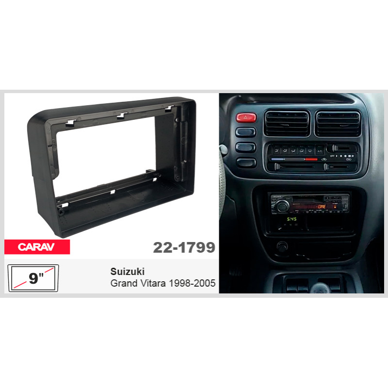 Adapter frame for Suzuki Grand Vitara Carav 22-1799