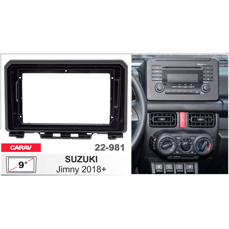 Übergangsrahmen für Suzuki Jimny Carav (Modelljahre 22–981)