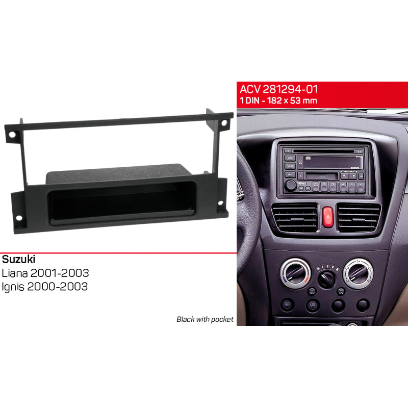 Adapter frame for Suzuki Liana, Ignis ACV 281294-01