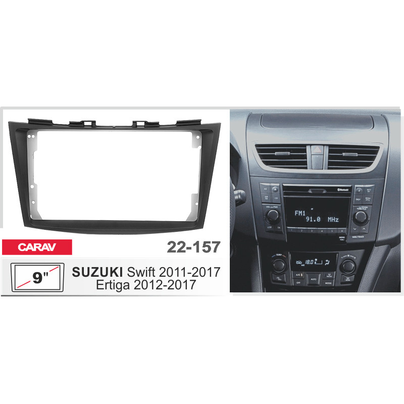 Adapter frame for Suzuki Swift, Ertiga Carav 22-157