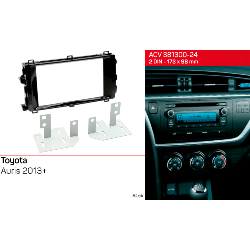 Ramka przejściowa do Toyota Auris (kod ACV 381300-24)
