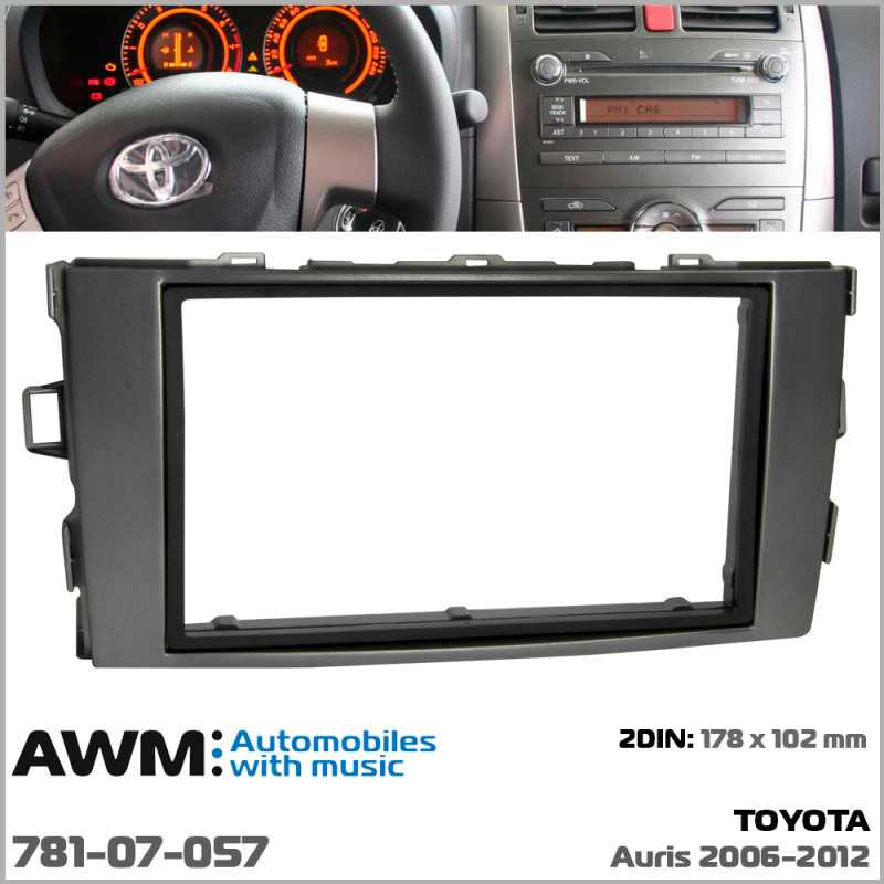 Adapter frame for Toyota Auris AWM 781-07-057