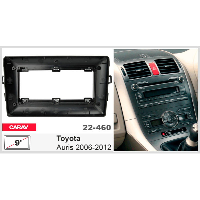 Adapter frame for Toyota Auris Carav 22-460