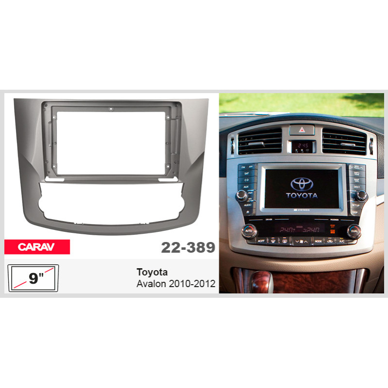 Adapter frame for Toyota Avalon Carav 22-389